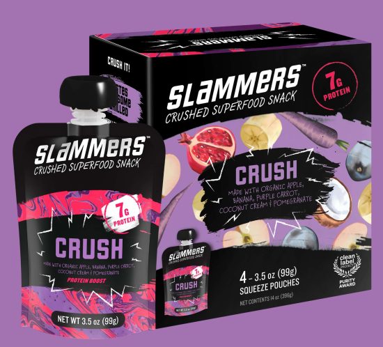 Slammers Crush pouch with box_purple background