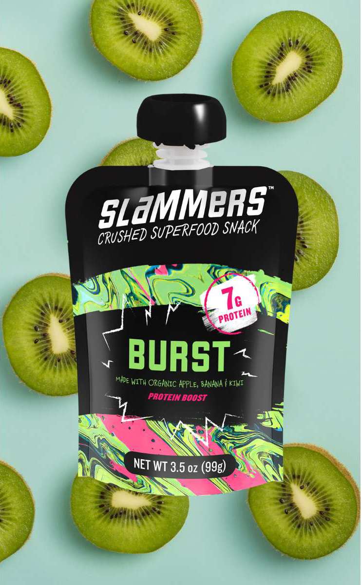Slammers Snacks - Burst banner