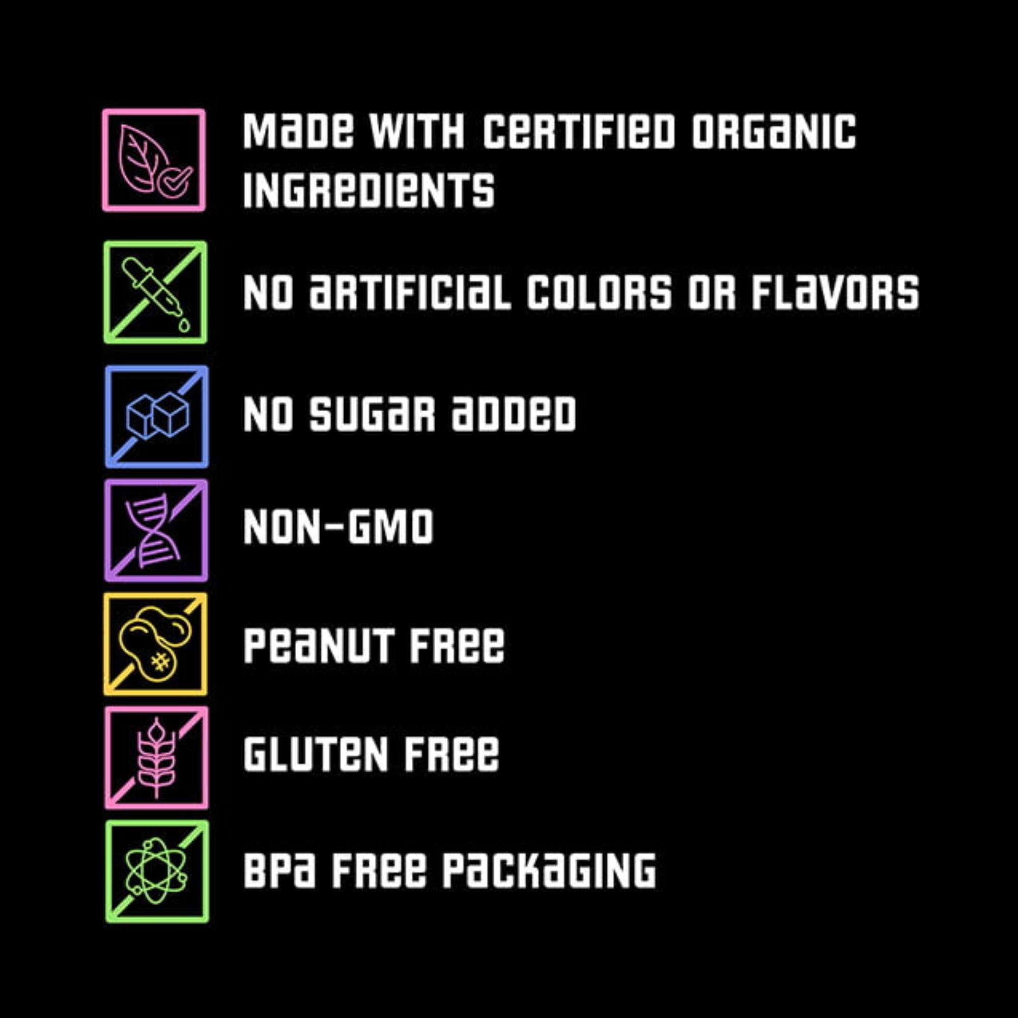 Slammers Snacks - Ingredients