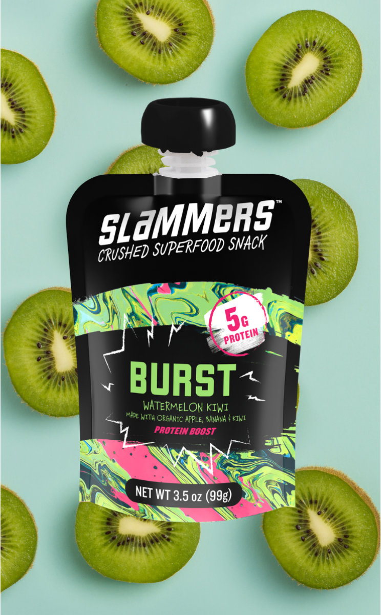 Slammers Snacks - Burst banner